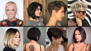 50 MELHORES CORTE DE CABELO CURTO FEMININO 2024 PARA MULHERES 40 50 60 ANOS [upl. by Wonacott]