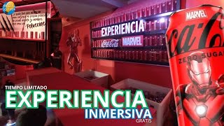 MARVEL EN MÉXICO con UNA EXPERIENCIA GRATIS con COCA COLA [upl. by Calendra263]