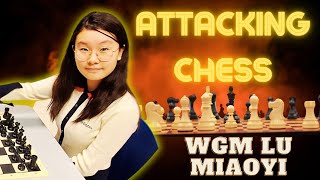 Walang GM GM sa kanya ATTACK  WGM Miaoyi vs GM Nasuta Kragero Chess 2024 [upl. by Nagyam]