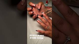 DIY Press on Nails at Home Tutorial [upl. by Eelannej]