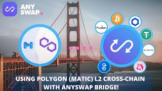 Using Polygon Matic Layer2 CrossChain NOW with Anyswap Bridge [upl. by Weld989]