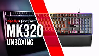 The ultimate RGB keyboard MK320  UNBOXING  Mars Gaming [upl. by Llertrac778]