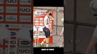 Pauline Sophie Grabosch Tissot UCI Track Cycling Worlds Championship cycling sports slowmotion [upl. by Yenahteb638]