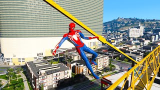 GTA 5 Epic Ragdoll GREEN SPIDERMAN VS RED MINIONVS GREEN HULK Euphoria Physics amp Funny Fails [upl. by Oliva]