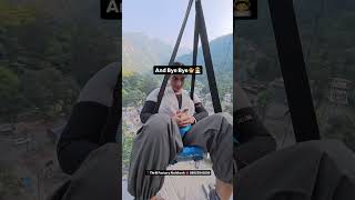 Scad Jump In Rishikesh bungee bungeejumping jumping adventure trending viral bungy shorts [upl. by Oliviero]