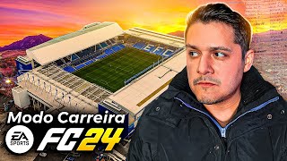 O INÍCIO DO PROJETO FC 24 Modo Carreira 💙🔥 [upl. by Arakihc]