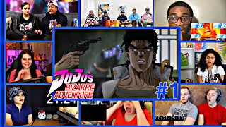 JoJo’s Bizarre Adventure Part 3 Episode 1 Reaction Mashup [upl. by Cordier451]