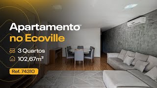 Apartamento 3 quartos no Ecoville Curitiba à Venda  JOTA8 Imóveis [upl. by Niras304]