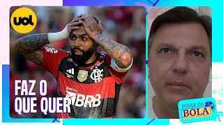 GABIGOL É NEYMAR NO FLAMENGO ELE FAZ O QUE QUER É O SÍMBOLO DA BAGUNÇA DIZ MAURO CEZAR [upl. by Idurt]