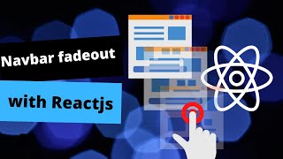 React Navbar fade out when scroll down [upl. by Adiarf]