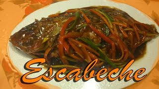 How to cook escabeche tagalog [upl. by Bigg]