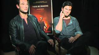 Wes Bentley and Rodrigo Santoro interview [upl. by Iyre]