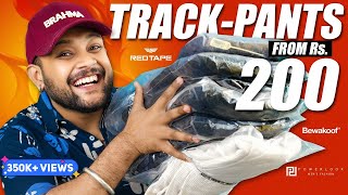 7 Best Track Pants Joggers from Rs200 for Men 🔥 AmazonMyntra Pants Haul Review 2024  ONE CHANCE [upl. by Wattenberg701]