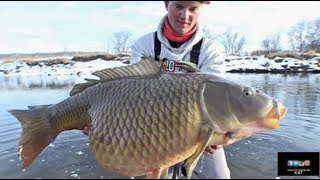 Winter Flyfishing Shaker  Uncut Angling  January 31 2013 [upl. by Davena]