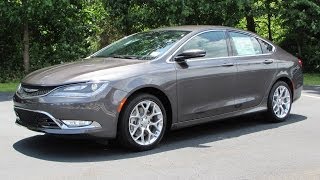 2015 Chrysler 200C AWD V6 Start Up Exhaust and In Depth Review [upl. by Jennings]