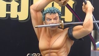 Figuarts Zero  One Piece  Roronoa Zoro  Ultra Tiger Hunt ロロノア ゾロ 極虎狩り  Tamashii Nations Akiba SR [upl. by Acinnod685]