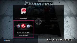 PES 2010 Patch 09 bundesliga HD logos kits etc by RAZIB46 [upl. by Egroj388]