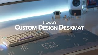 3ildcats Custom Design Deskmats not for sale [upl. by Emarie]