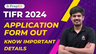 TIFR 2024 Application form Out  View details  Nitin  PrepKit [upl. by Rochella]