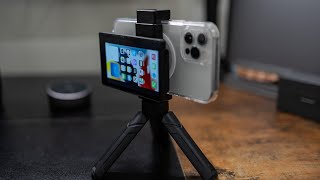 Phone Rear Cameras for Vlogging or Selfie  Finally a Solution  OmniMaster Vlog Monitor [upl. by Gathers]