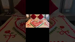 Suit room decor with fresh blossoms  luxury property  5 star hotels videos [upl. by Nido171]