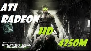 Splinter Cell Blacklist  ATI Radeon HD 4250 Gamep [upl. by Edyth]