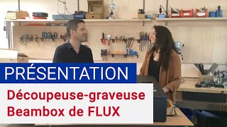 Présentation  Découpeusegraveuse laser CO2 BeamBox [upl. by Wilscam]