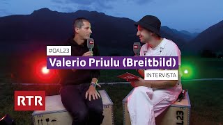 Valerio Priuli da Breitbild I Open Air Lumnezia 2023 I Interview I RTR Musica [upl. by Qahsi]