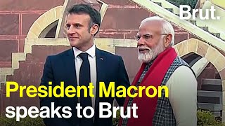 There is a reciprocal respect Macron on Modi [upl. by Eecyaj836]