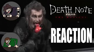 The Death Note Musical is Surprisingly Good Reaction  Commentary [upl. by Adnelg]