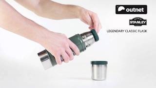 Stanley Legendary Classic Flask  Outnet Demo [upl. by Niessuh]