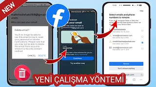 Gmaili Facebooktan Nasıl Kaldırırsınız Epostanızı Kontrol Edin Sorununuz [upl. by Nytsirhc]