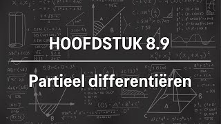 Differentiëren  Partieel differentiëren [upl. by Nojram]