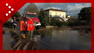 Quarrata Pistoia nuova esondazione del fiume Stella allagate le frazioni di Casini e Catena [upl. by Mokas]