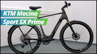 KTM Macina Sport SX Prime 2024  EBIKE24 fr [upl. by Ainezey135]