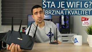 ŠTA JE WIFI 6 BRZINA I KVALITET SIGNALA  Test Asus AX58U [upl. by Feinberg]