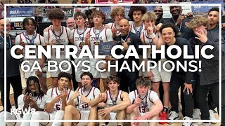 Central Catholic wins Oregon 6A state boys basketball championship [upl. by Rosamund]