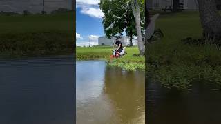 This Man Rodes A Bike Underwater shortsvideo [upl. by Leventis692]