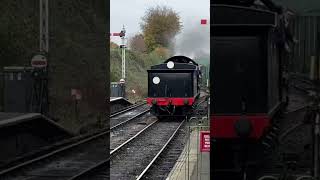 Watercress Line 2024 506 arrives into Ropley steamlocomotive steamengine railway [upl. by Glenine790]