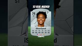 I added iShowSpeed to Real Madrid to replace Mbappe on FC 25 [upl. by Ellicott]