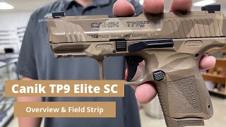 Canik TP9 Elite SC 9mm Splinter Camo Edition  Overview amp Field Strip [upl. by Yleoj432]