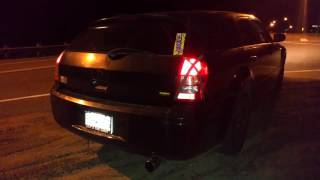 Dodge Magnum SXT 35 HO Straight Pipes Revs and Launch No ESP [upl. by Byrn36]