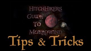 HitchHikers Guide to Morrowind  Tips n Tricks [upl. by Nowed]