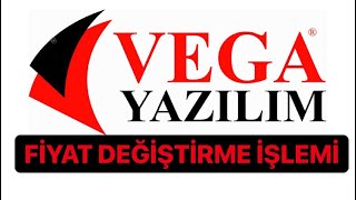 VEGA YAZILIM  FİYAT DEĞİŞTİRME İŞLEMİ [upl. by Scheck]