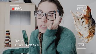 OWLs MAGICAL READATHON VLOG WEEK 5  New Favourites Middlegame amp Book Haul  the wild Sasha [upl. by Cooe]