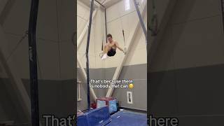 Can anyone do this better than me 🤔 gymnast gymnastics sports calisthenics gymnast olympic [upl. by Ahsata240]