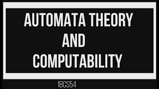 Conversion from FSM to RE 5th SemesterCSEModule 1Automata Theory and ComparabilitySession13 [upl. by Nnyleve]