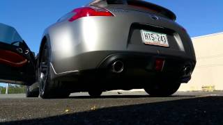 Nissan 370Z Borla Catback Exhaust [upl. by Perkoff]