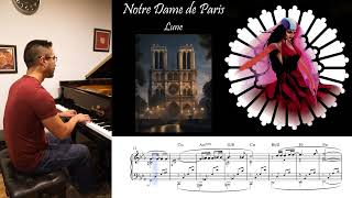 quotLunequot  Notre Dame de Paris  Piano Cover [upl. by Otilegna]