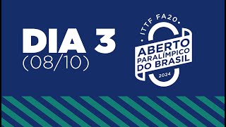 Aberto Paralímpico Fa20 do Brasil  Dia 3 [upl. by Dann]